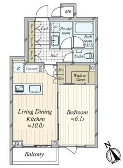 ザ・レジデンシャル北青山 2F