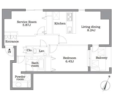 レジディア東麻布 501