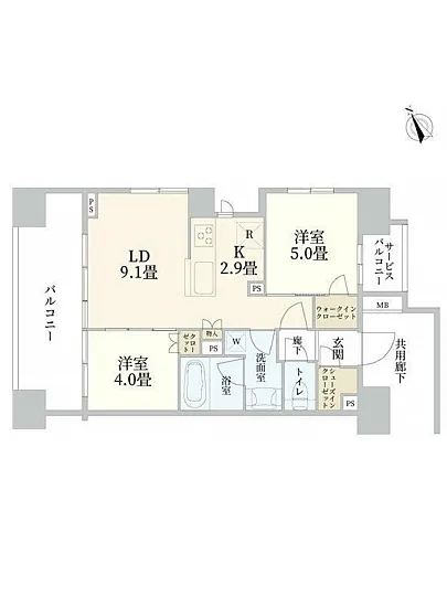 ルフォンリブレ浜松町キャナルマークス 2F