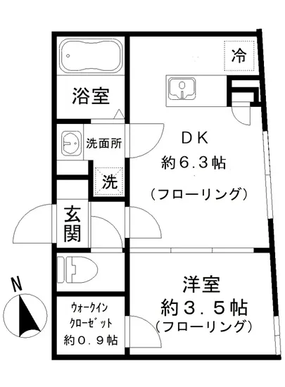 the RESIDENCE YAMABUKICHO 202