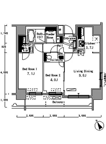 パークアクシス浅草橋 1001