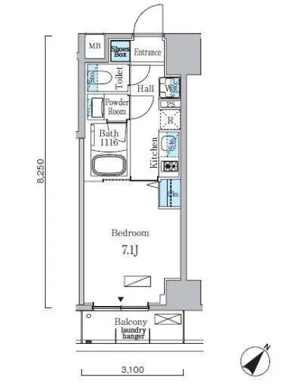 リビオメゾン日本橋浜町公園 402