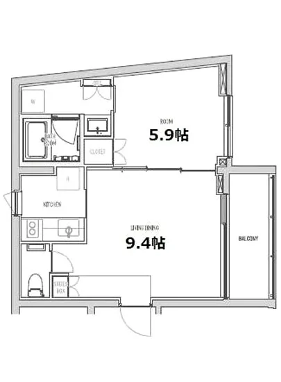 エスセナーリオ赤坂 W-012