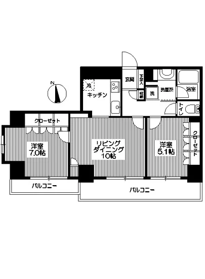 クリオ東新宿壱番館 701