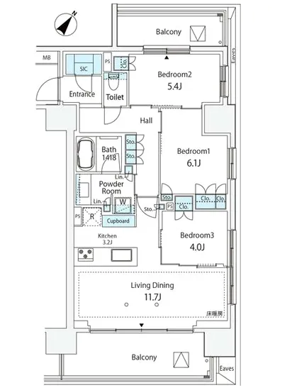 パークホームズ初台ザレジデンス 10F