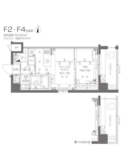 ズーム新宿西落合 507