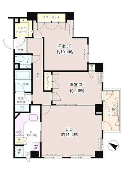 フェアステージ広尾 201