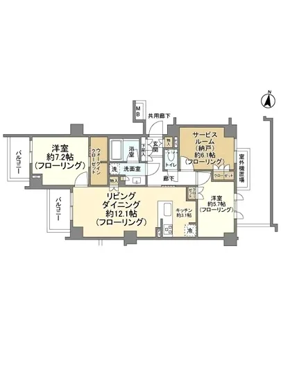 オープンレジデンシア代々木ザ・ハウス 2F