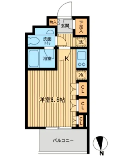 ファインアドレス新御徒町 1105