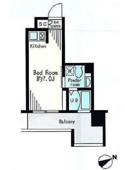 レジディア市谷薬王寺 405