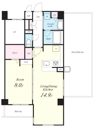 ガーデンコートA西高島平 405