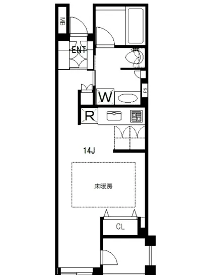 プラウドジェム市ヶ谷 303