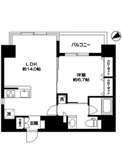 シティスパイア新川 1203