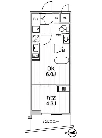 オルタナ中野 606