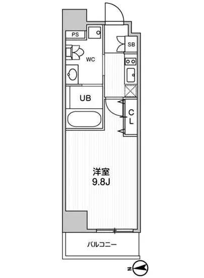 オルタナ中野 801
