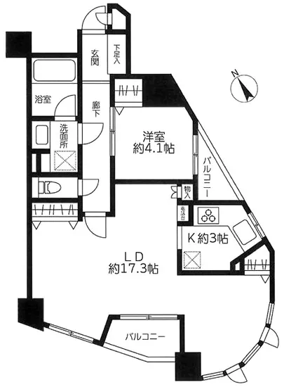 ベルメゾン六本木タワーズ 8F