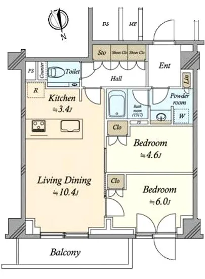 プラウド白金長者丸 2F
