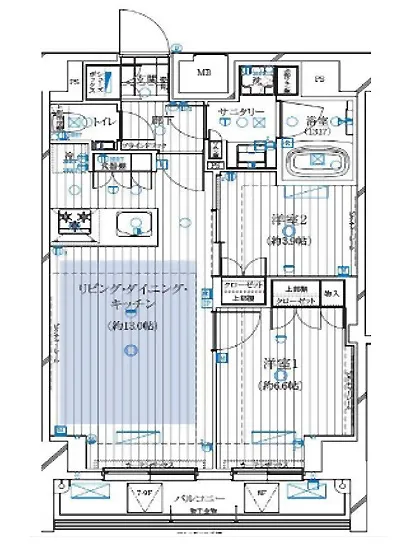 レガリス月島ベイサイドコート 802
