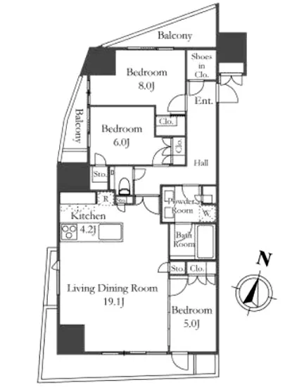 プレミスト白金 7F