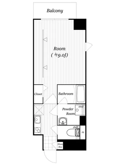 バークレーン新宿御苑 402