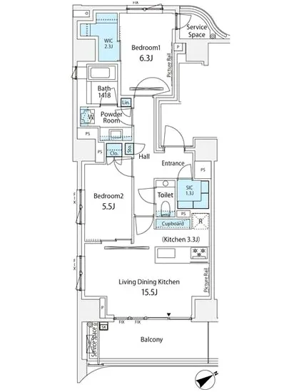 パークコート南青山三丁目 301