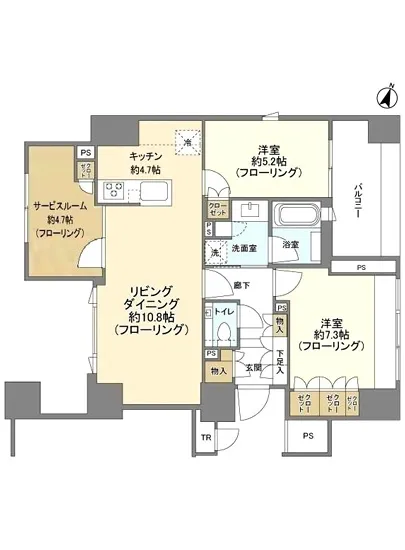 グランドメゾン白金高輪パークフロント 201