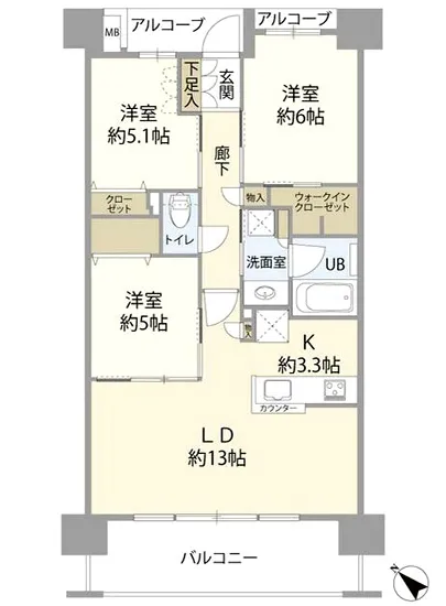 イニシア豊洲コンフォートプレイス 4F