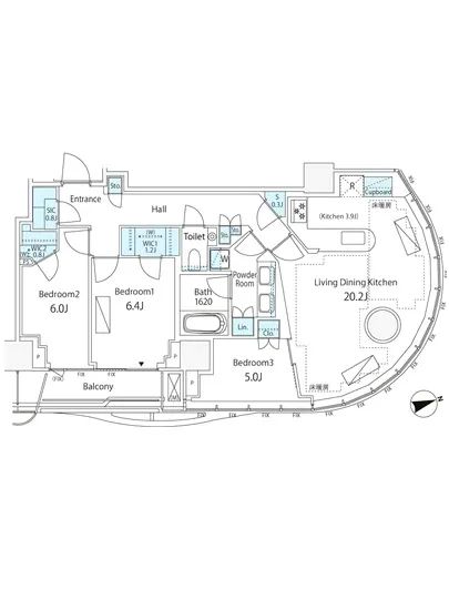 パークコート神宮北参道ザタワー 2011