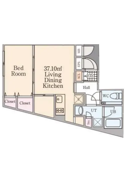 レーヴレジデンス高輪 302