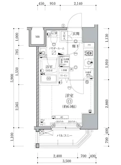 クオリタス南大井 908