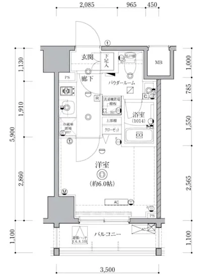 クオリタス南大井 901