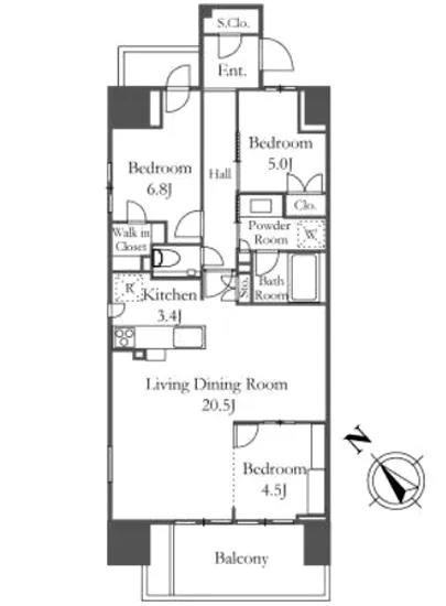 プラウドシティ越中島 13F