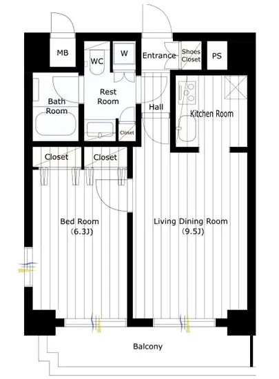 プレール・ドゥーク文京茗荷谷 1001