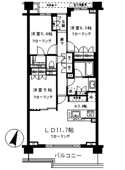 ブランズ碑文谷 2F