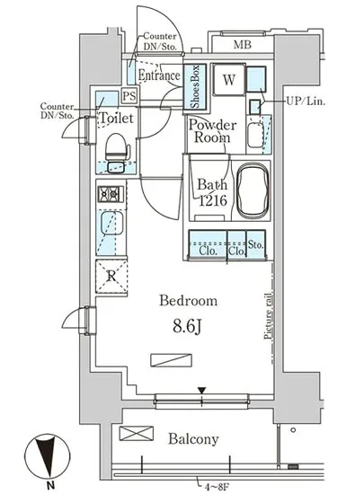パークアクシス大森 404