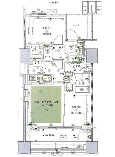 大江戸タワーレジデンス 11F