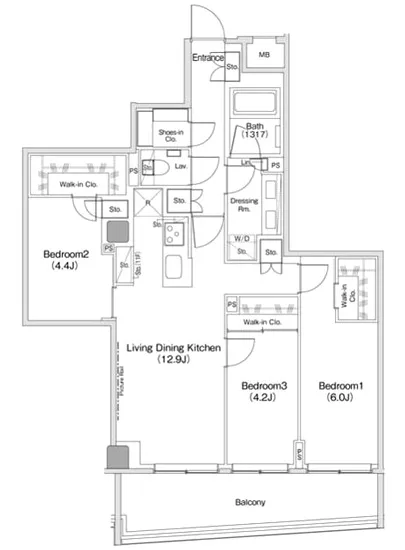 ザ・パークハビオ渋谷クロス 1102