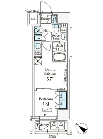 ベルファース人形町 703