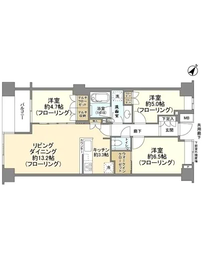 クラッシィハウス谷中道灌山 W-5F