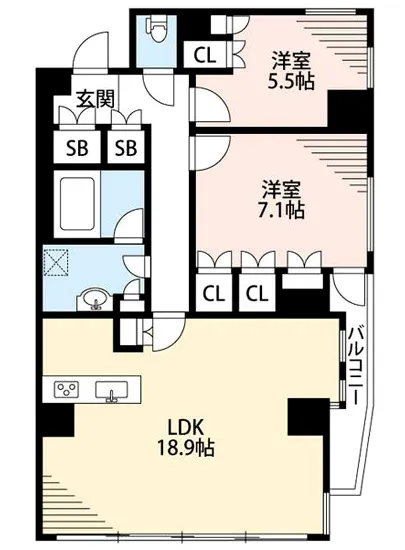 ブランズ市谷田町 13F