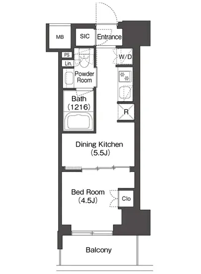コンフォリア東新宿 216