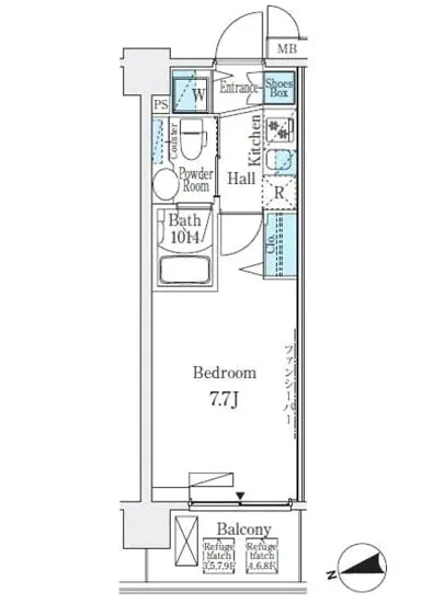 ディームス品川南大井2 203