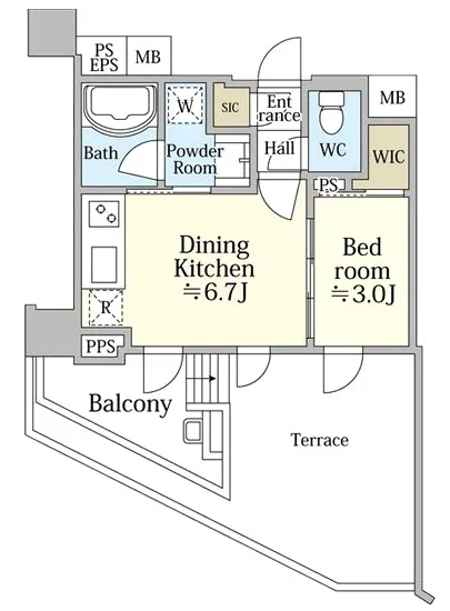 ピアース代々木上原 1F