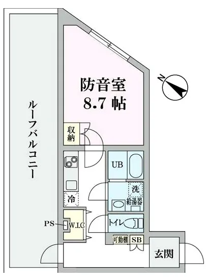 ラシクラス東高円寺 402