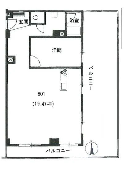 秀和西麻布レジデンス 801