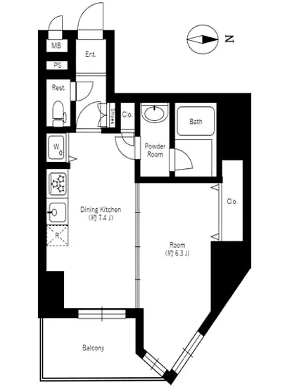 ザ・プレミアムスイート高田馬場 1302