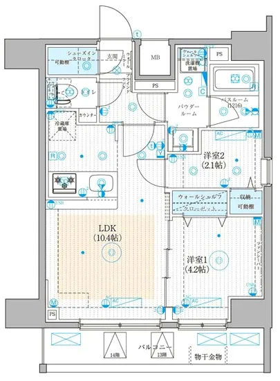 リテラス蒲田 1304