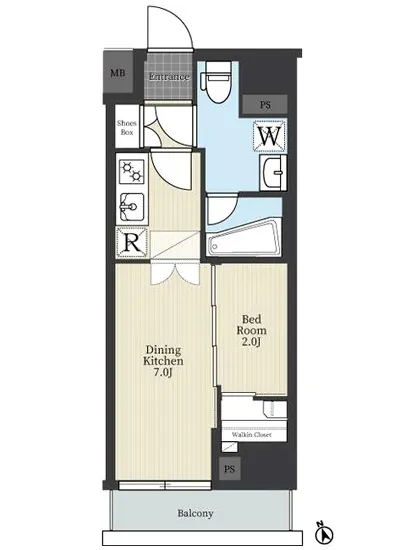 アクサス銀座アジールコート 403