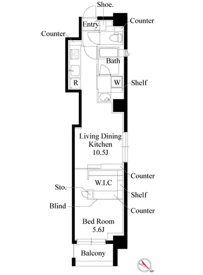 アスティーレ日本橋浜町 601
