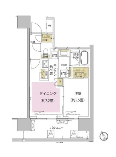 ザ・パークハウス渋谷美竹 605